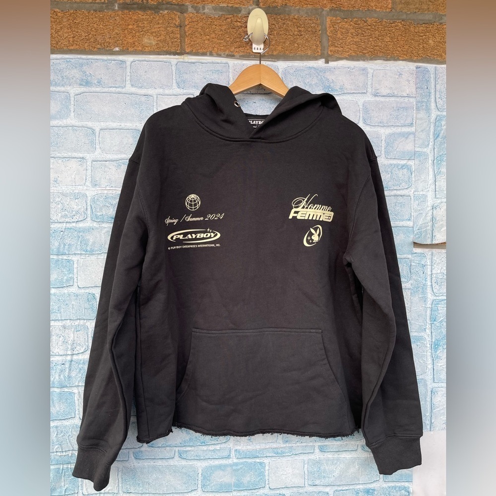 Homme + Femme x Playboy hoodie size medium